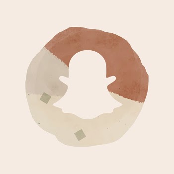 Snapchat logo in watercolor design. Social… | Free stock illustration | High Resolution graphic