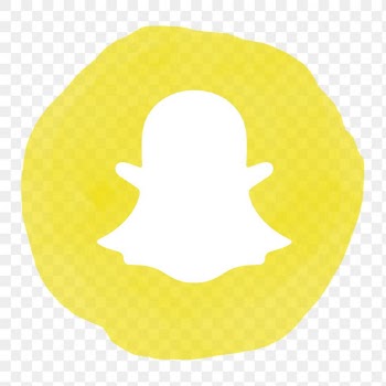 Snapchat logo png in watercolor design.… | Free stock illustration | High Resolution graphic
