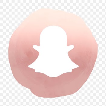 Snapchat logo png in watercolor design.… | Free stock illustration | High Resolution graphic