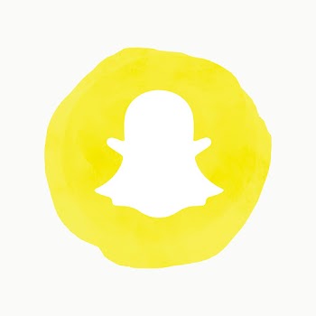 Snapchat logo vector in watercolor design.… | Free stock illustration | High Resolution graphic