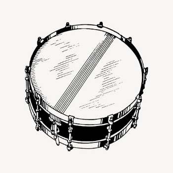Snare drum clipart, musical instrument | Free Vector - rawpixel