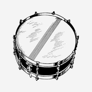Snare drum drawing, vintage musical | Free PSD - rawpixel