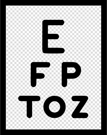 Snellen Chart Svg Png Icon Free Download (#493308 ...