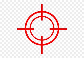 Sniper Clipart Aim Target - Crosshairs Vector