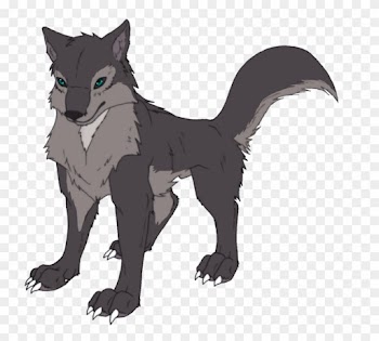 Snk Wolf By Narutoxsakuralove - Cartoon Realistic Wolf Png