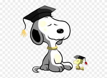 Snoopy Clipart Graduation - Snoopy Graduation Clip Art