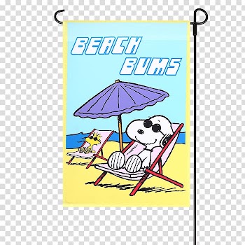 Snoopy Wood Charlie Brown Peanuts Summer, decorative flags transparent background PNG clipart