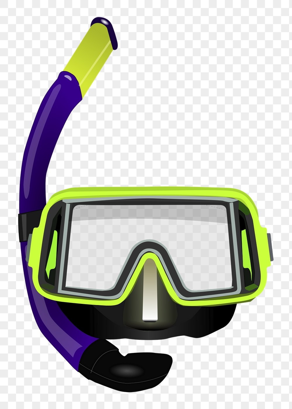 Snorkel png sticker, object illustration | Free PNG - rawpixel