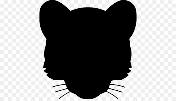 Snout Clip art Silhouette Whiskers Black M -  