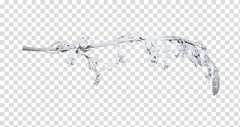 Snow Branch , Winter branch material transparent background PNG clipart