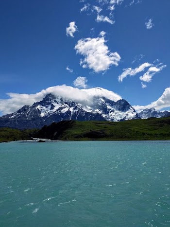 Snow Capped Maountain Peaks Fresh Water