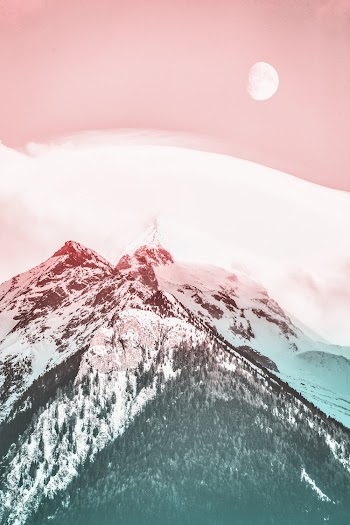 Snow Capped Mountain