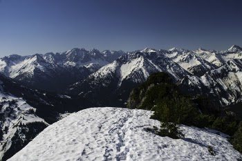 Snow Capped Mountain Ranges