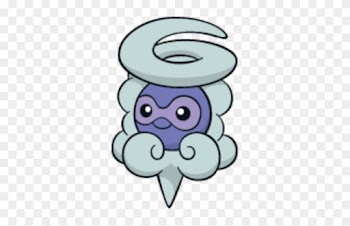 Snow-cloud Castform Dw - Castform Snowy Form Png