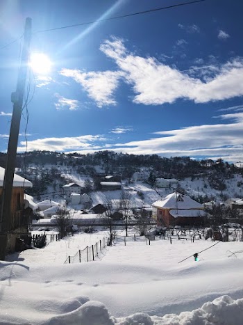Snow Covered Houses