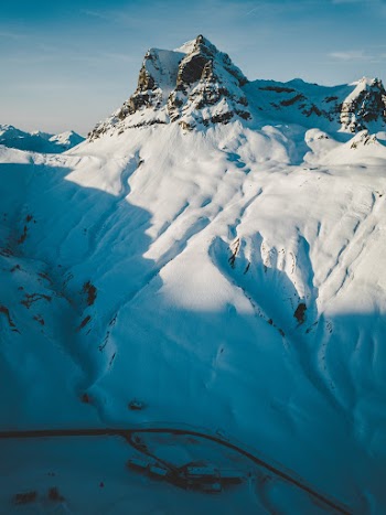 Snow Covered Mouintains