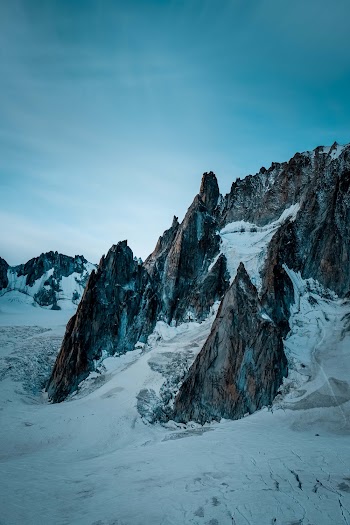 Snow Covered Mountain
