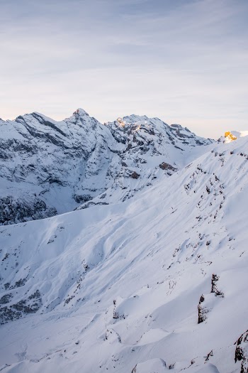 Snow-covered Mountain