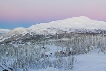 snow-covered mountain