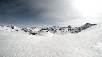 snow-covered mountain