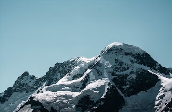 snow-covered mountain