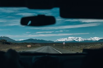 snow covered mountain