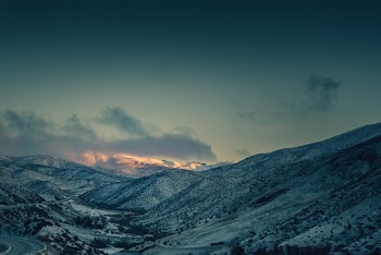 Snow-covered Mountain