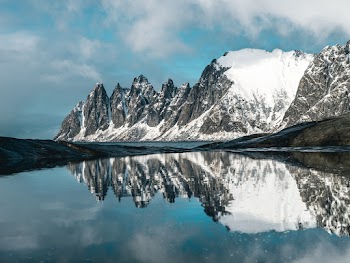 Snow Covered Mountain