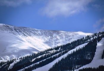 Snow Covered Mountain Under Blue Sky