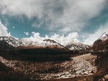 Snow Covered Mountains