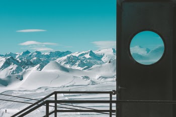 Snow Covered Mountains Wallpaper