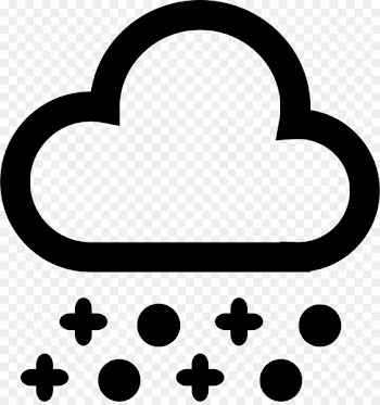 Snow flurry Clip art Cloud Weather - snow 
