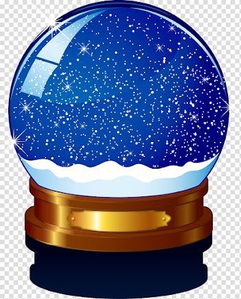 Snow globe Christmas ornament, Under the snow stick figure crystal ball transparent background PNG clipart