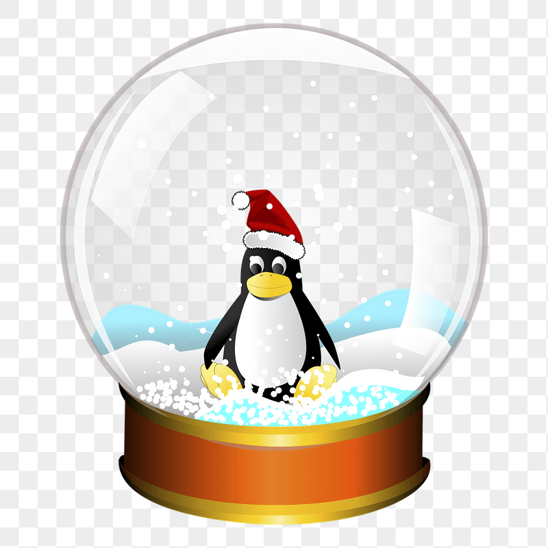 Snow globe png sticker illustration, | Free PNG - rawpixel