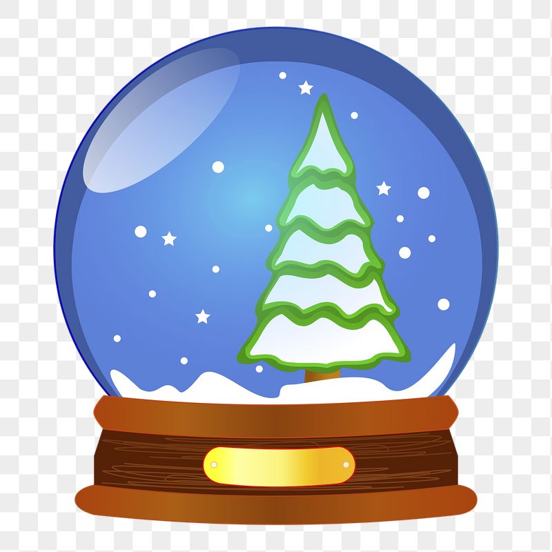 Snow globe png sticker, object | Free PNG - rawpixel