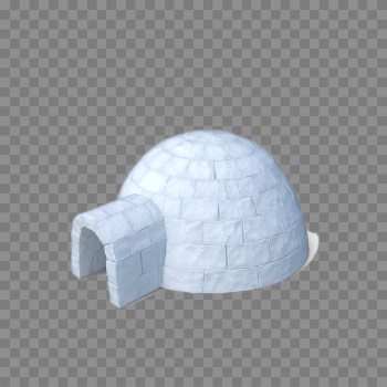 Snow House PNG Clipart