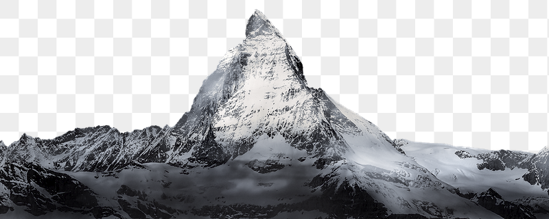 Snow mountain  png border, | Free PNG - rawpixel