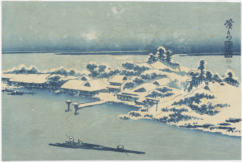 Snow on Sumida RiverOriginal from the Minneapolis | Free Photo - rawpixel