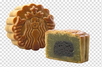 Snow skin mooncake Green tea Petit four, mid-autumn moon decoration transparent background PNG clipart