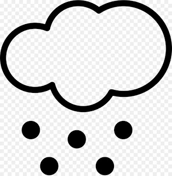 Snow Symbol Cloud Hail Clip art - snow 