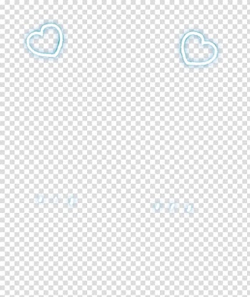 Snow, two white heart illustration transparent background PNG clipart
