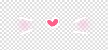 Snow, white and red heart illustration transparent background PNG clipart