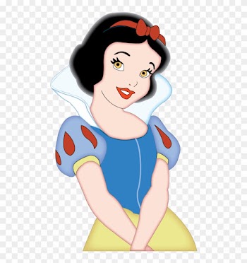 Snow White Drawn In Illustrator - Wedding Dress
