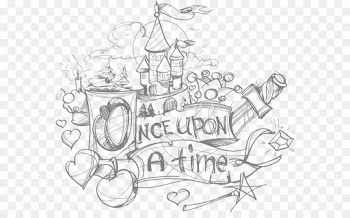 Snow White, Fairy Tale, Fairy, Line Art, White PNG