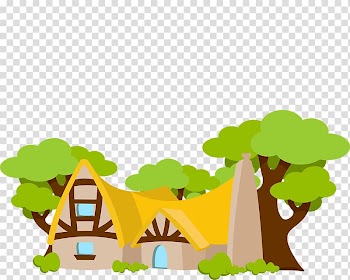 Snow White Seven Dwarfs Animation, Woods House transparent background PNG clipart