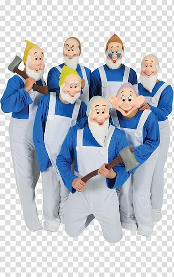 Snow White Seven Dwarfs Sneezy Costume party, snow white transparent background PNG clipart