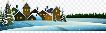 Snow Winter Euclidean vector Illustration - Snowy winter night 