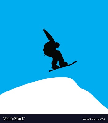 Snowboarder backside grab vector image