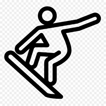 Snowboarding, Snowboard, Skiing, Line, Symbol PNG