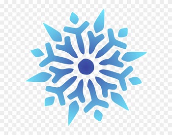 Snowflake Blue Clip Art - Snowflake Graphic Png